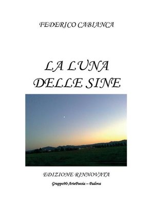 cover image of La luna delle Sine